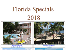 Tablet Screenshot of florida-specials.de